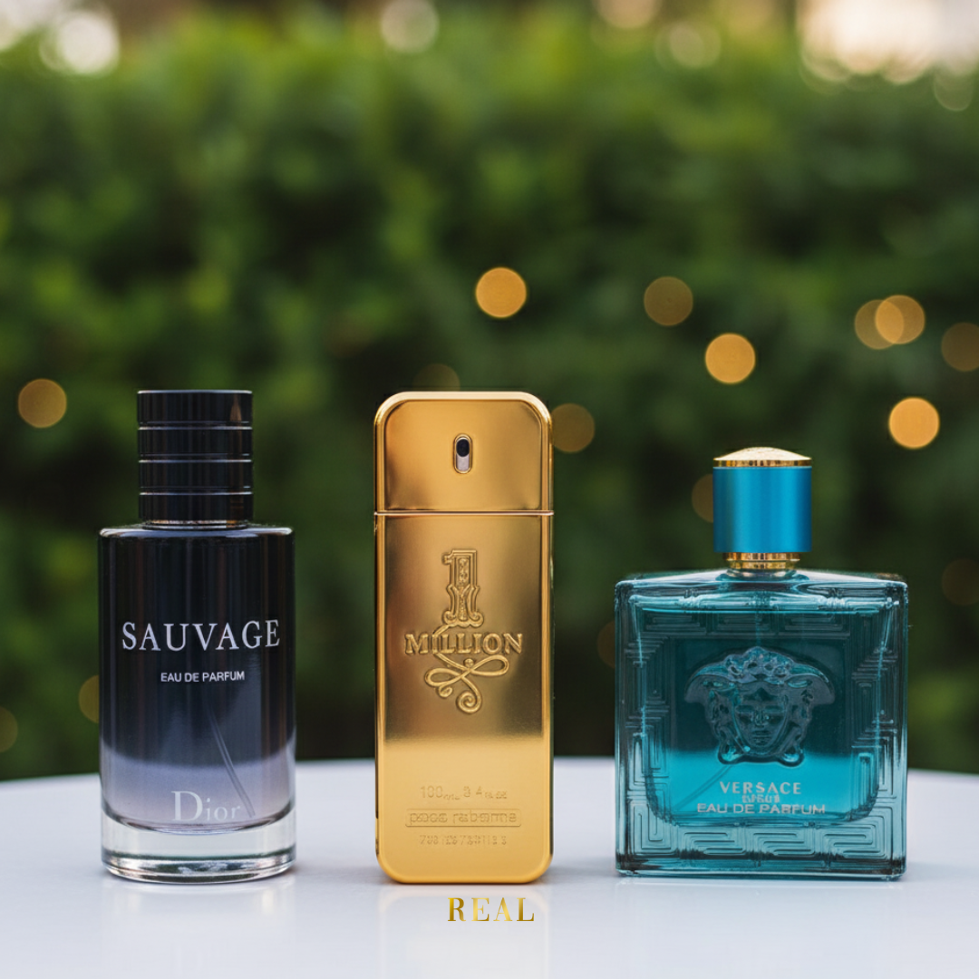 Combo de 3 perfumes - One Milion, Eros, Sauvage